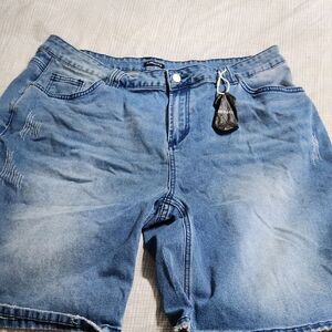 Stylish Blue Denim Jean Shorts for Women